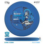 Disc Golf Warehouse Streamline Autopilot - Electron Medium Plastic - Eagle McMahon Archetype Series Blue/Multicolor 173g