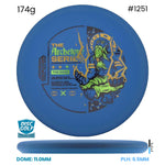 Disc Golf Warehouse Streamline Autopilot - Electron Soft Plastic - Eagle McMahon Archetype Series Blue/Multicolor 174g