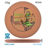 Disc Golf Warehouse Streamline Autopilot - Electron Soft Plastic - Eagle McMahon Archetype Series Orange/Multicolor 172g