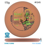 Disc Golf Warehouse Streamline Autopilot - Electron Soft Plastic - Eagle McMahon Archetype Series Orange/Multicolor 172g