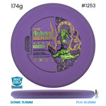 Disc Golf Warehouse Streamline Autopilot - Electron Soft Plastic - Eagle McMahon Archetype Series Purple/Multicolor 174g