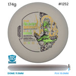 Disc Golf Warehouse Streamline Autopilot - Electron Soft Plastic - Eagle McMahon Archetype Series White/Multicolor 174g