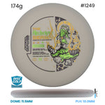 Disc Golf Warehouse Streamline Autopilot - Electron Soft Plastic - Eagle McMahon Archetype Series White/Multicolor 174g