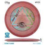 Disc Golf Warehouse Streamline Drift - Neutron Plastic Pink Swirl/Rainbow Holo, Black 175g