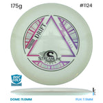 Disc Golf Warehouse Streamline Drift - Neutron Plastic White/Purple Metallic, Black 175g