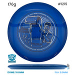 Disc Golf Warehouse Streamline Echo - Neutron Plastic - 2026 World Championship Commemorative Edition Blue/White, Black 176g