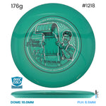Disc Golf Warehouse Streamline Echo - Neutron Plastic - 2026 World Championship Commemorative Edition Green/White, Black 176g