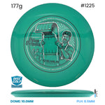 Disc Golf Warehouse Streamline Echo - Neutron Plastic - 2026 World Championship Commemorative Edition Green/White, Black 177g
