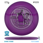 Disc Golf Warehouse Streamline Echo - Neutron Plastic - 2026 World Championship Commemorative Edition Purple/Black, Silver 177g