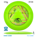Disc Golf Warehouse Streamline Jett - Neutron Plastic Day Glow/Red Metallic, Black 173g