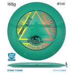 Disc Golf Warehouse Streamline Lift - Neutron Plastic Teal/Rainbow Holo 168g