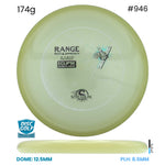 Disc Golf Warehouse Streamline Range - Eclipse Glow Plastic Glow/Black, Rainbow Holo 174g