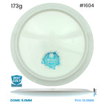 Disc Golf Warehouse Westside Discs Bear - Tournament Plastic - White Bottom Stamp White/Blue Metallic 173g