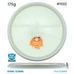 Disc Golf Warehouse Westside Discs Harp -  Tournament Plastic - White Bottom Stamp White/Gold Metallic 175g