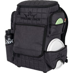 Dynamic Discs Combat Ranger Bag in Heather Charcoal, back view