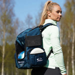 Kristin Lätt wearing the Latitude 64 Core Pro E3 signature backpack