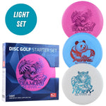 Latitude 64 Zero Gravity 3 Disc Ultra Light Starter Set with box — Pure, Fuse and Explorer discs