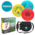 Streamline Premium 3 Disc Starter Set with box and DGW Starter Bag, OG Shield — Drift, Echo and Pilot discs