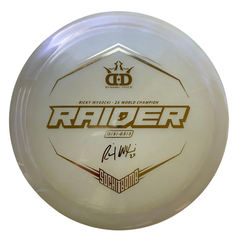 Dynamic Discs Lucid-X Chameleon Raider Ricky Wysocki Sockibomb Distance Driver