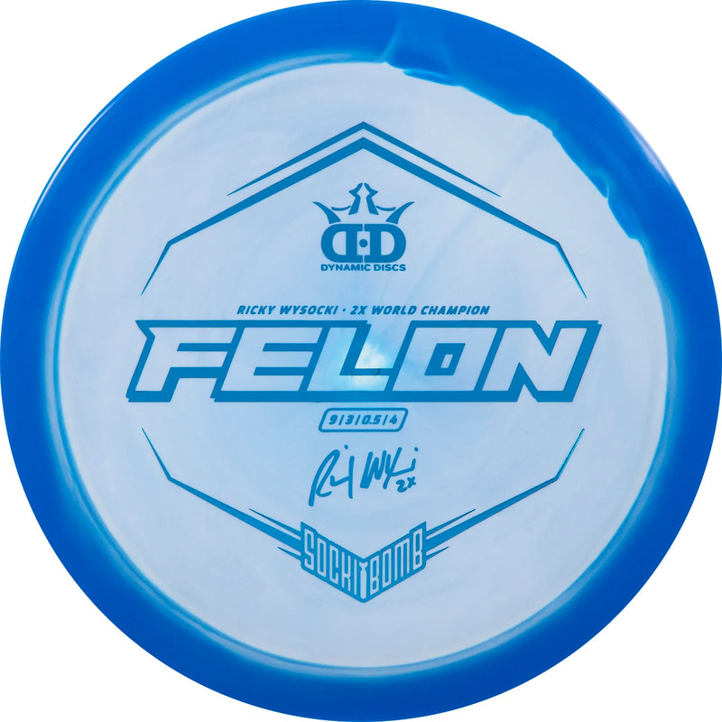 Dynamic Discs Fuzion Orbit Felon Ricky Wysocki Sockibomb