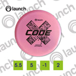 Launch Code X Mid-range - Disc Golf Warehouse 