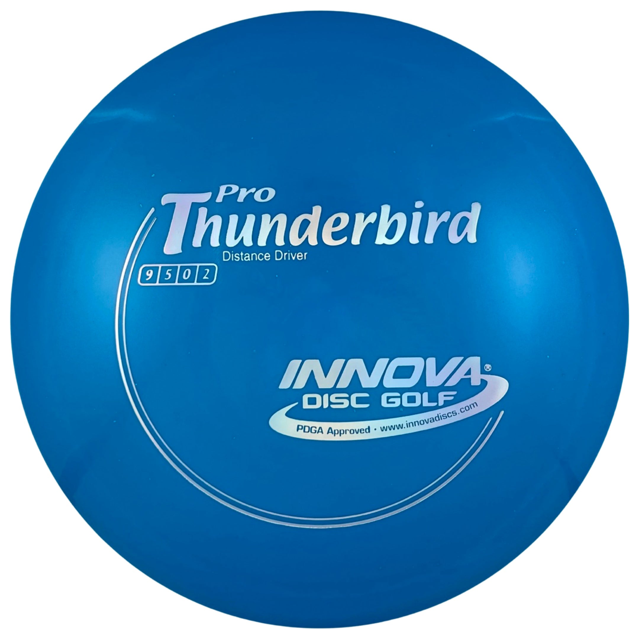 thumbnail image 2 of INNOVA DX Thunderbird Golf Disc - 160-165g Driver With Stable Flight Characteristics 2 of 9